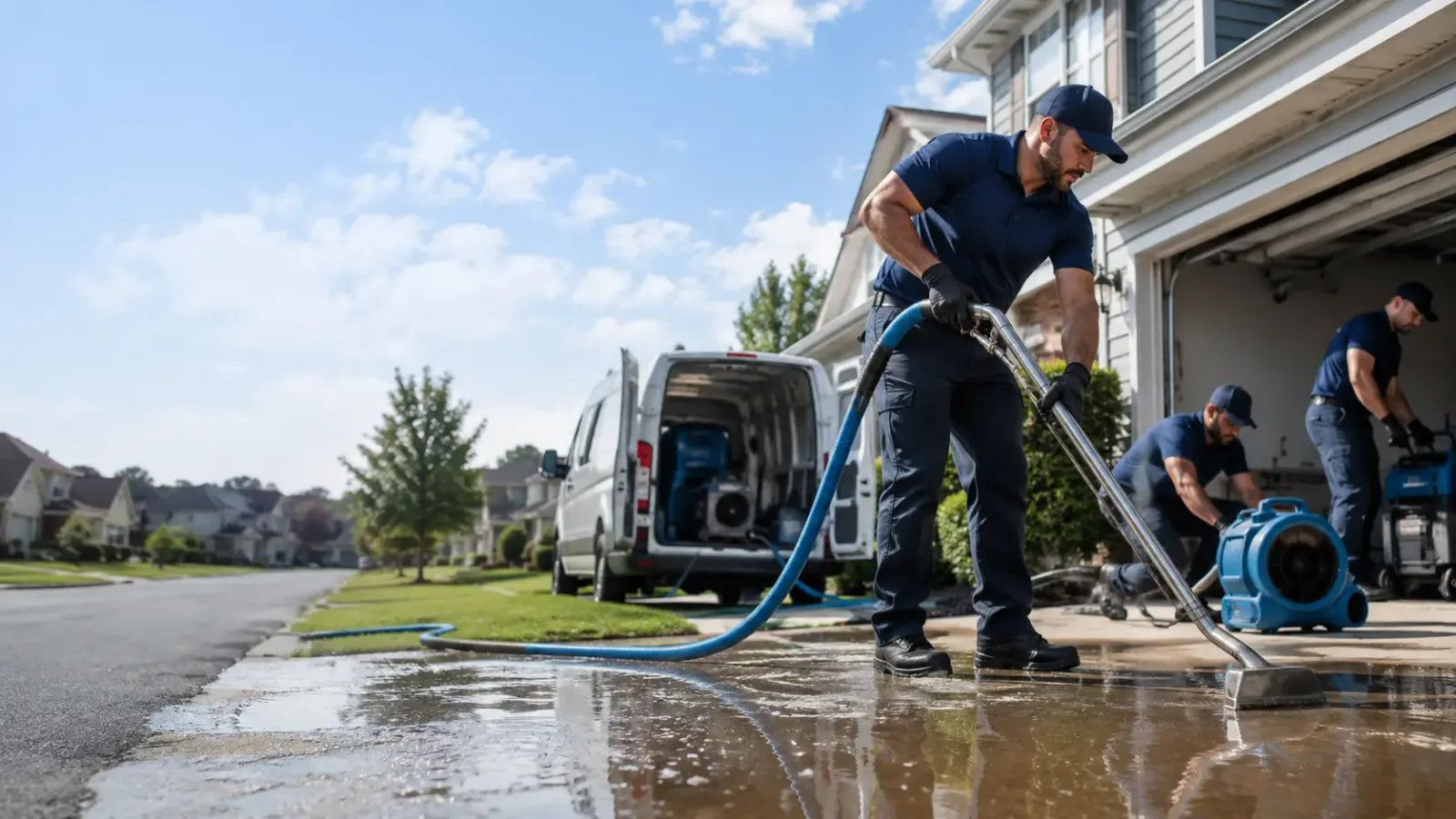 Flood Damage Restoration in Walled Lake, MI